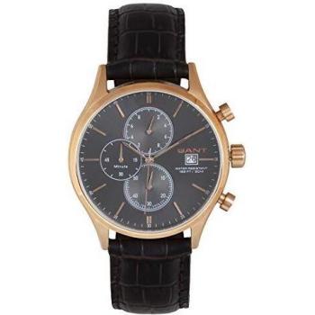 GANT Gents Watch Quartz Analogue XL Leather W70406 Vermont