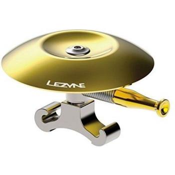 LEZYNE Classic Shallow Brass Bell Timbre de Bici, Negro, M