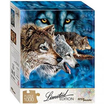 Puzzle Paso Encuentra 12 Lobos - 1000 piezas