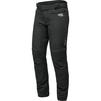 iXS Pantalones de Moto para Mujer Laminat-ST Negro y iXS Laminat ST-Plus Ladies Chaqueta textil de motocicleta - Negro