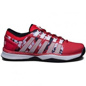 K-Swiss Hypercourt Hb - Zapatillas para hombre, color rojo, talla 41.5