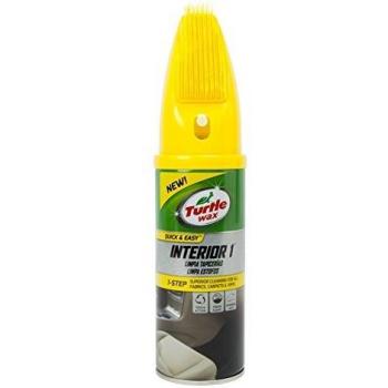 Turtle Wax TW51987 Green Line Espuma para Interior con Cepillo, Protector de Salpicaderos ,Amarillo, 400 ml