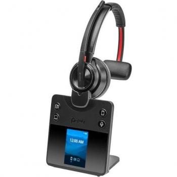 Auricular DECT Monoaural Poly Savi 8410 Office - Conectividad Bluetooth, Certificado para Microsoft Teams, Frecuencia 1880-1900 MHz