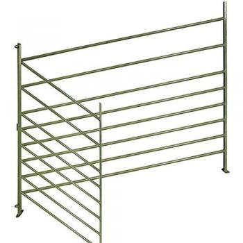 Valla Ampliación Suinga de Aluminio 100x150x108cm Gris para Ovejas - Capacidad 1.5 m³