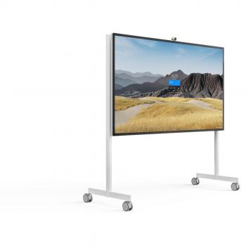 Steelcase STPM2CART85 AV Equipment Stand - Grey, White, for Surface Hub 2S 85 Display