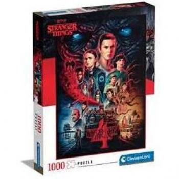 Rompecabezas Clementoni Stranger Things 1000 piezas