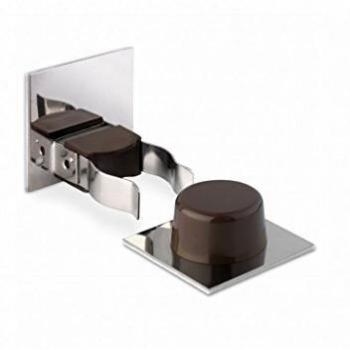 Inofix M88634 - Tope puerta y retenedor adhesivo marron