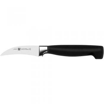 Zwilling FOUR STAR - Cuchillo pelador con hoja forjada de una única pieza Sigmaforge, hoja endurecida al frío Friodur, 70 milímetros, acero inoxidable