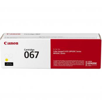Canon 067 Yellow Standard Capacity Toner Cartridge for Color imageCLASS Printers