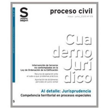 Competencia territorial en procesos especiales