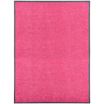 Felpudo lavable rosa 90x120 cm