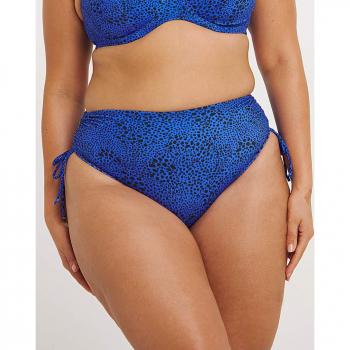 Elomi Adjustable High-Waist Bikini Brief Blue 26