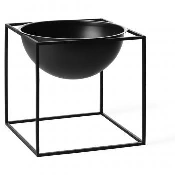 By pueden cáscara cubo 23 cm, negro