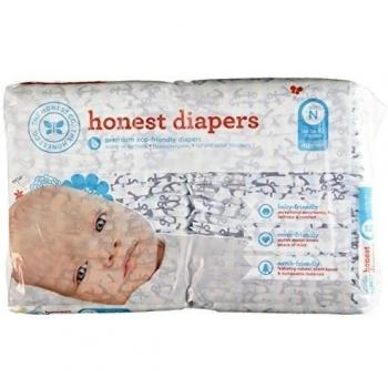 The Honest Company Premium Plant-based Disposable Diapers - Newborn - Size - Up to 10 Lbs