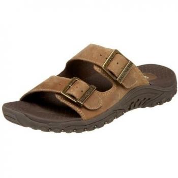Skechers - Zuecos para mujer marrón