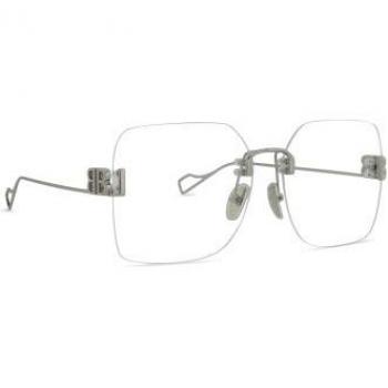 Balenciaga BB0113O Stylish Vision Glasses, Gray, Female, Size: 60 MM