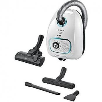 Bosch Hogar Serie 4 ProHygienic BGLS4HYG2 Aspirador con Bolsa, Blanco