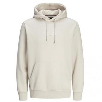 Jack & Jones Beige Bluarchie Hoodie for Men - XL Regular Fit