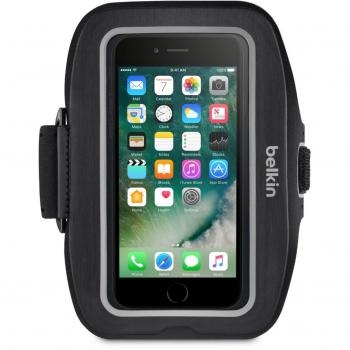 Belkin SportFit Plus - Brazalete Deportivo para iPhone 7 Plus, Color Negro