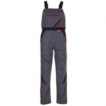 Latzhose Highline PLANAM, Color Pizarra/Negro/Rojo, Talla 50