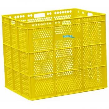 Caja de Almacenamiento Softee con Diseño de Canasta y Material PU
