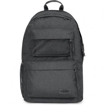 Mochila unisex Eastpak Double Office Black Denim - Características: diseño unisex, material duradero, múltiples compartimentos, capacidad para laptop, correas ajustables, estilo moderno y urbano