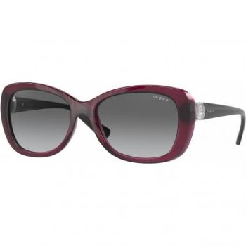 Vogue Gafas de Sol VO2943SB 298911 Transparent Dark Cherry/Grey Gradient Calibre 55