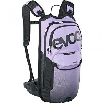 Mochila de Hidratación Evoc Stage 6L con bolsa de agua de 2L, unisex adulto, color lila/morado, capacidad total de 8 litros