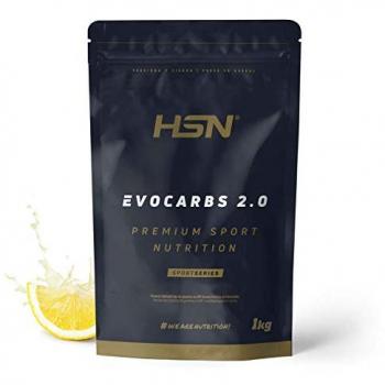 Bebida Isotónica en Polvo Evocarbs 2.0 Sabor Limón 1 Kg - 25 Tomas, Sin Gluten, Electrolitos, No-GMO y Vegano