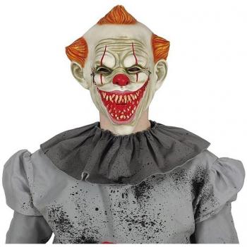 Máscara de Payaso Asesino naranja de látex