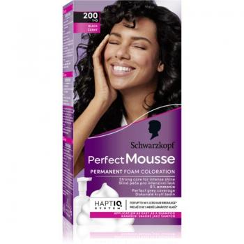 Schwarzkopf Perfect Mousse 0% Ammonia Permanent Hair Dye - Shade 200 Black