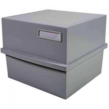 Schedari in plastica con coperchio Exacompta - A5 orizzontale - 238x240x187 mm - 600-56340D