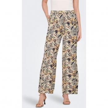 Pantalones Anchos Beige Regular Fit JDY Divya Life