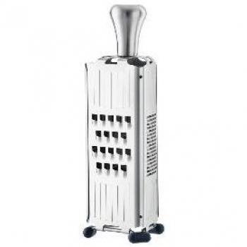 Rallador Multifuncional RÖSLE de Acero Inoxidable 3 Caras, 25 x 8 cm, con Base Antideslizante