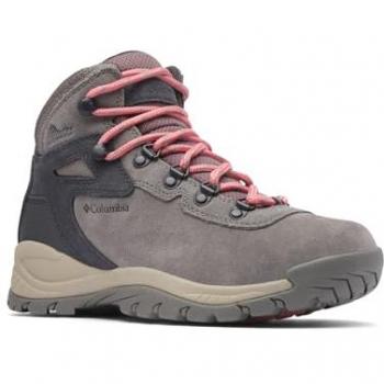 Botas de trekking Columbia Newton Ridge Plus Waterproof Amped gris humo rosa mujer - 39