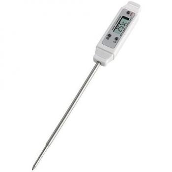Termómetro Digital con Sonda TFA Dostmann 30.1018, Rango -40 a +200°C, Portátil, Termistor para Alimentación, Dimensiones 205x20x17mm