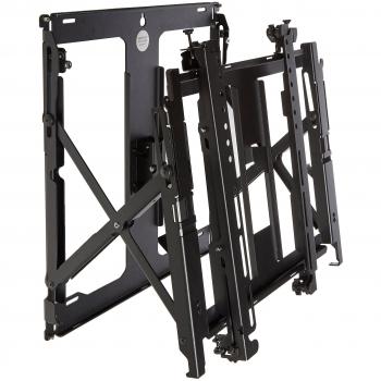 Peerless DS-VW755S Full Service Thin Video Wall Mount for Screen Upto 40 - 65-Inch - Black