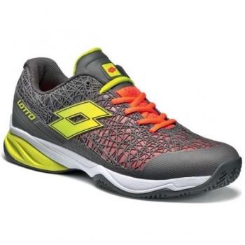 Lotto Viper Ultra II Alr, Zapatillas de Tenis Para Hombre, Rojo / Amarillo