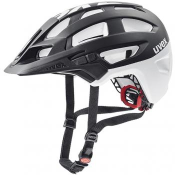 Uvex Finale Casco Ciclismo, Unisex Adulto, Negro/Blanco Mate, 52-57
