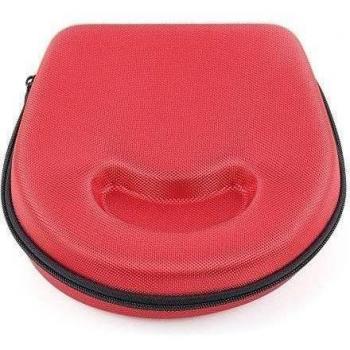 DURAGADGET Estuche/Carcasa para Los Auriculares Thomson WHP3001 / WHP3001BK - En Color Rojo - Diseño Ergonómico