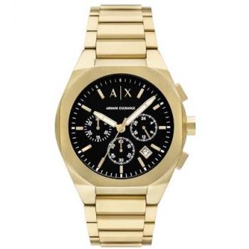 Reloj de hombre Armani Exchange AX4180 cronógrafo de acero dorado