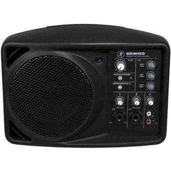 Mackie SRM150 Sistema PA Activo 100W - Altavoz portátil de amplificación, potencia de 100W, woofer de 5.25”, tweeter de 1” con diseño coaxial, entrada XLR/TR