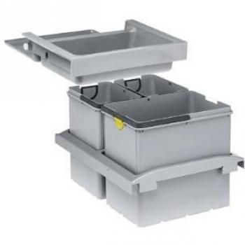 Franke 134.0066.963 Clasificador de Residuos, Gris, 41.0 x 39.0 x 48.3 cm