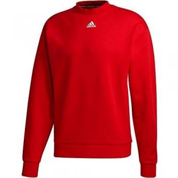adidas M MH 3S Crew Sudadera, Hombre, Black/White
