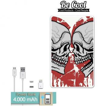 Becool® - Batería Externa Power Bank 4000 mah + Gratis 1 cable USB-MicroUsb