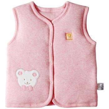 Monvecle bébé Coton Chaude Gilets Unisexe Infantile aux Premiers rembourré Gilet - - 9 Mois