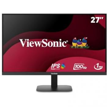 Monitor Viewsonic VA2708-2K-HD 27 QHD IPS LED 2560 x 1440 píxeles, 1 ms, 100 Hz, HDR10, HDMI y DisplayPort