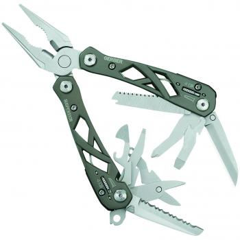 Multiherramienta Gerber Suspension 12 en 1 Negra con Funda