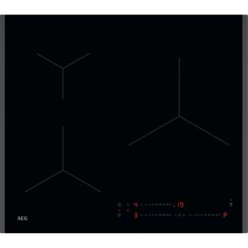 Placa de Inducción AEG TO63IP00FB, 3 Zonas, Doble Bisel, Ancho 60 cm