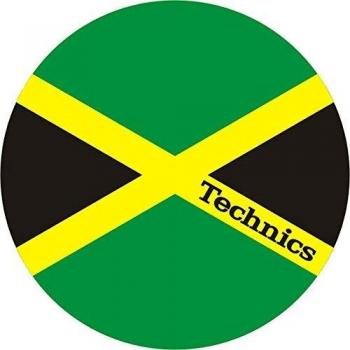 Jamaica Slipmats for Technics Turntables (Black & Yellow)
